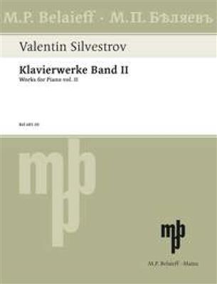 Valentin Silvestrov: Klavierwerke Vol. 2: Solo de Piano