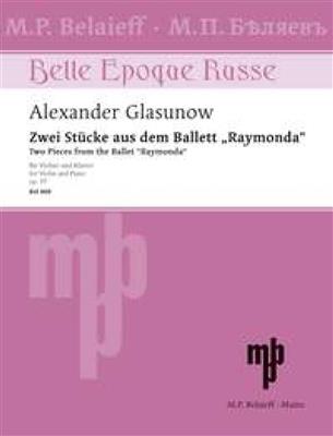 Alexander Glazunov: Trois Miniatures Op.42 - No.1: Violon et Accomp.
