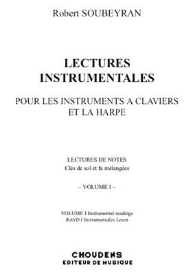 Lectures Instrumentales - Volume 1