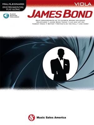 Hal Leonard Instrumental Play-Along - James Bond: Solo pour Alto