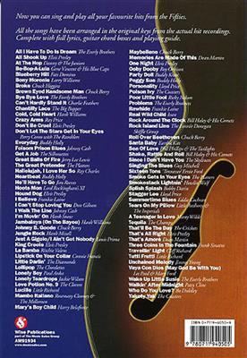 The Big Guitar Chord Songbook: 50s: Mélodie, Paroles et Accords