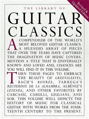 The Library Of Guitar Classics: Solo pour Guitare