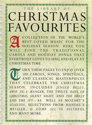 The Library Of Christmas Favourites: Piano, Voix & Guitare