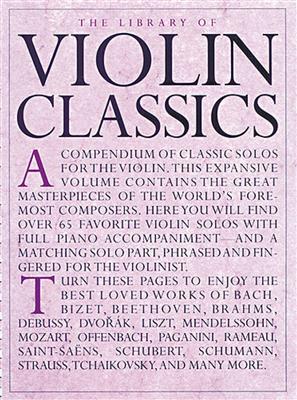 The Library Of Violin Classics: Solo pour Violons