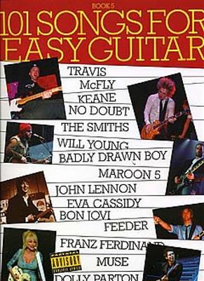 101 Songs For Easy Guitar: Book 5: Solo pour Guitare