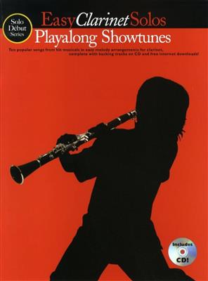 Playalong Showtunes - Easy Clarinet Solos: Solo pour Clarinette