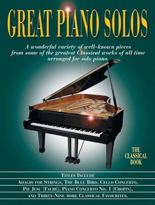 Great Piano Solos - The Classical Book: Solo de Piano