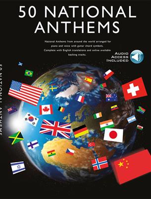 50 National Anthems: Piano, Voix & Guitare