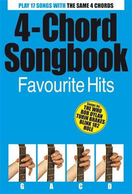 4-Chord Songbook Favourite Hits: Solo pour Chant