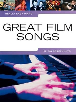 Really Easy Piano: Great Film Songs: Piano Facile