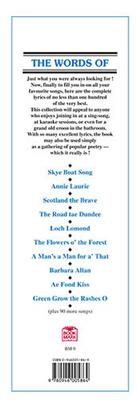 The Words Of 100 Scots Songs and Ballads: Mélodie, Paroles et Accords