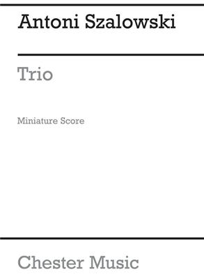 Antoni Szalowski: Trio (Miniature Score): Bois (Ensemble)