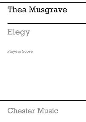 Thea Musgrave: Elegy For Viola And Cello: Alto et Accomp.