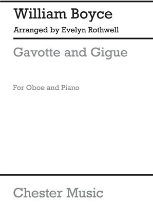 William Boyce: Gavotte & Gigue: Hautbois et Accomp.