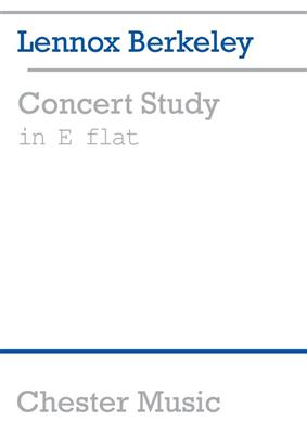 Lennox Berkeley: Concert Study In E Flat Op.48 No.2: Solo de Piano