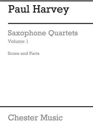 Peter Harvey: Saxophone Quartets Volume 1: Saxophones (Ensemble)