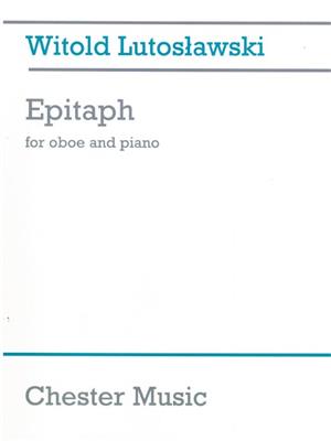 Witold Lutoslawski: Epitaph: Hautbois et Accomp.