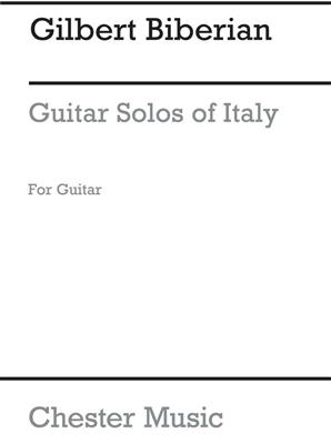 Guitar Solos From Italy: Solo pour Guitare