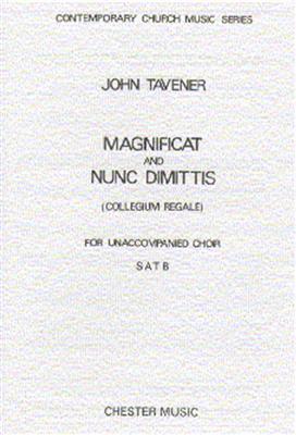 John Tavener: Magnificat & Nunc Dimitis: Chœur Mixte et Accomp.