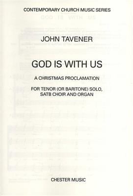 John Tavener: God is with us: Chœur Mixte et Accomp.