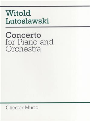 Witold Lutoslawski: Concerto For Piano And Orchestra: Orchestre et Solo