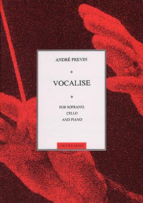 André Previn: Vocalise For Soprano, Cello And Piano: Ensemble de Chambre