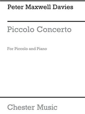 Peter Maxwell Davies: Piccolo Concerto: Piccolo