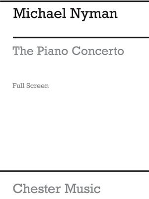 Michael Nyman: The Piano Concerto In Full Score: Orchestre et Solo