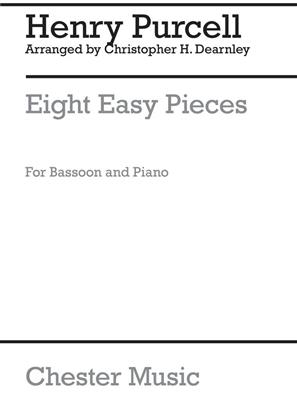 Christopher Dearnley: 8 Easy Pieces Bassoon And Piano: Basson et Accomp.