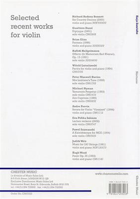 Kaija Saariaho: Nocturne: Solo pour Violons