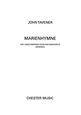 John Tavener: Marienhymne: Chœur Mixte et Accomp.
