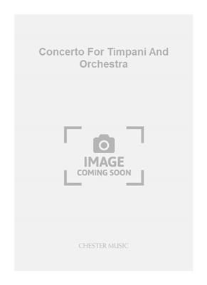 Rolf Wallin: Concerto For Timpani And Orchestra: Timpani