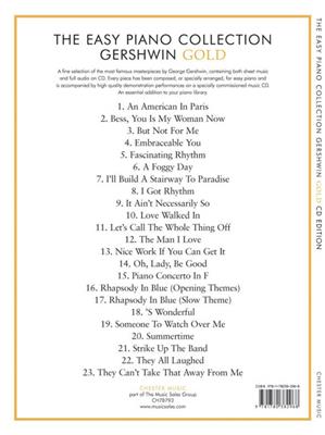 George Gershwin: The Easy Piano Collection: Gershwin Gold (CD Ed.): Piano Facile