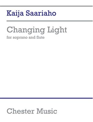Kaija Saariaho: Changing Light: Chant et Guitare