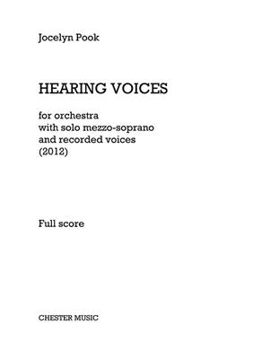 Jocelyn Pook: Hearing Voices: Orchestre et Voix
