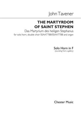 John Tavener: The Martyrdom Of St Stephen (Horn Part): Ensemble de Cuivres