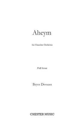 Bryce Dessner: Aheym For Chamber Orchestra: Orchestre de Chambre