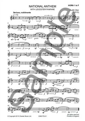Judith Weir: National Anthem with Leicester Fanfare: Cor d'Harmonie (Ensemble)