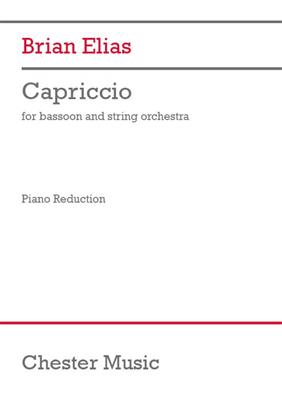 Brian Elias: Capriccio: Solo pour Basson