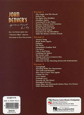 John Denver: John Denver - Greatest Hits: Piano, Voix & Guitare
