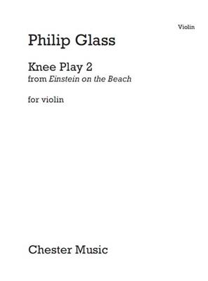 Philip Glass: Knee Play 2 (Einstein On The Beach): Violon et Accomp.