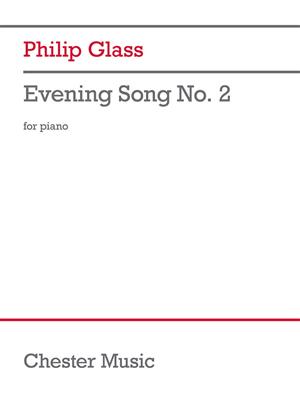 Philip Glass: Evening Song No. 2: Solo de Piano