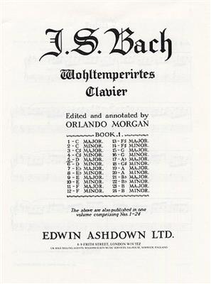 Johann Sebastian Bach: Prelude and Fugue No. 5 In D Major: Solo de Piano