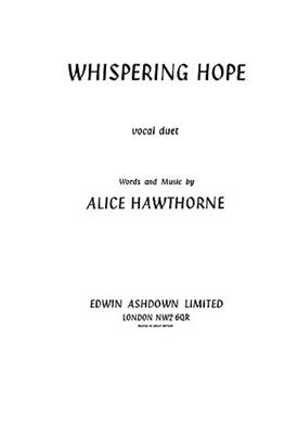 Alice Hawthorne: Whispering Hope: Duo pour Chant