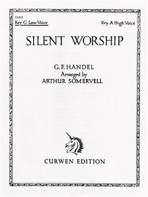 Georg Friedrich Händel: Silent Worship In G: Chant et Piano