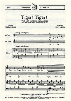 May Sarson: Tiger! Tiger!: Chant et Piano