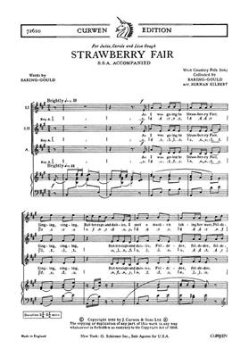 Baring-Gould: Strawberry Fair: Voix Hautes et Piano/Orgue