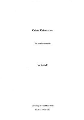 Jo Kondo: Orient Orientation: Autres Variations