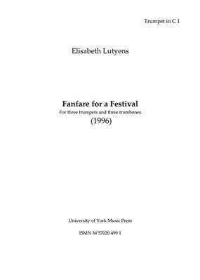 Elisabeth Lutyens: Fanfare For A Festival: Trompette (Ensemble)