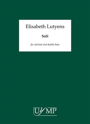 Elisabeth Lutyens: Soli Op.148: Clarinette et Accomp.